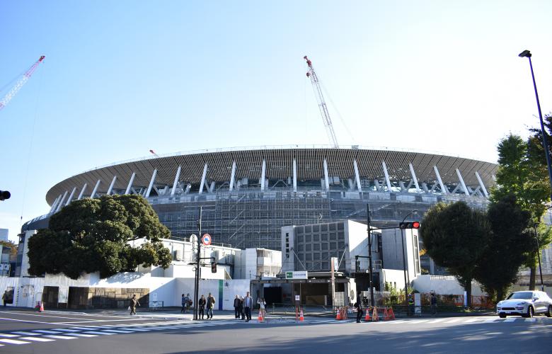 tokyo olympic stadium design